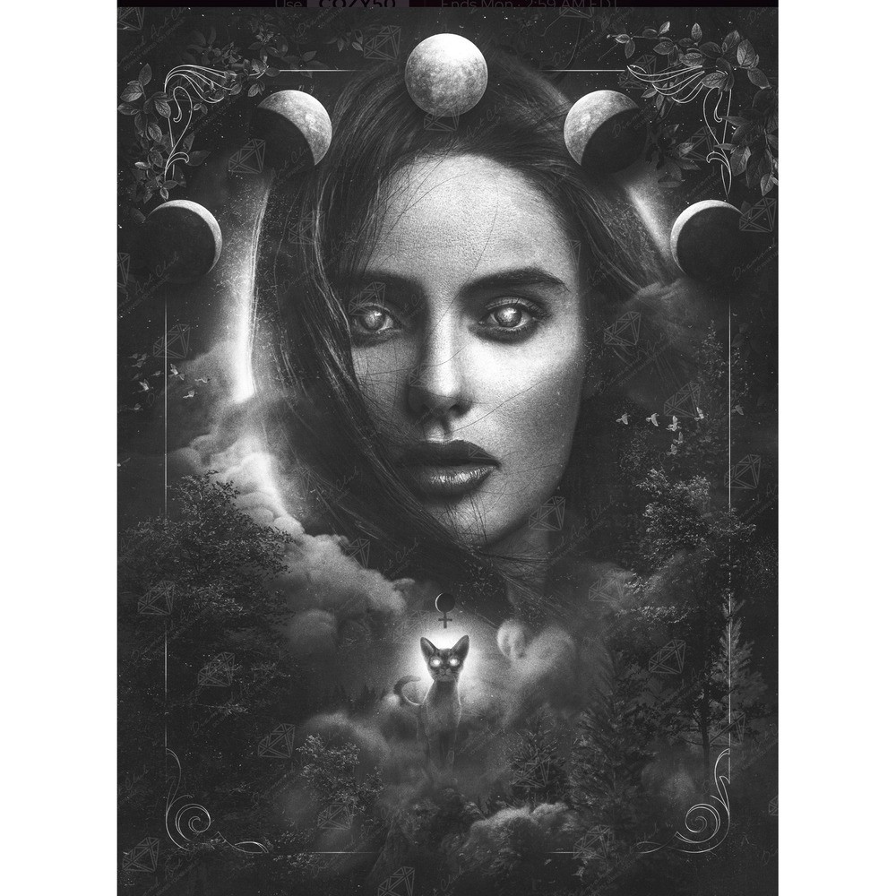 Diamond Art Club Lilith Barrett Biggers Square Drill Diamond Painting Kit New